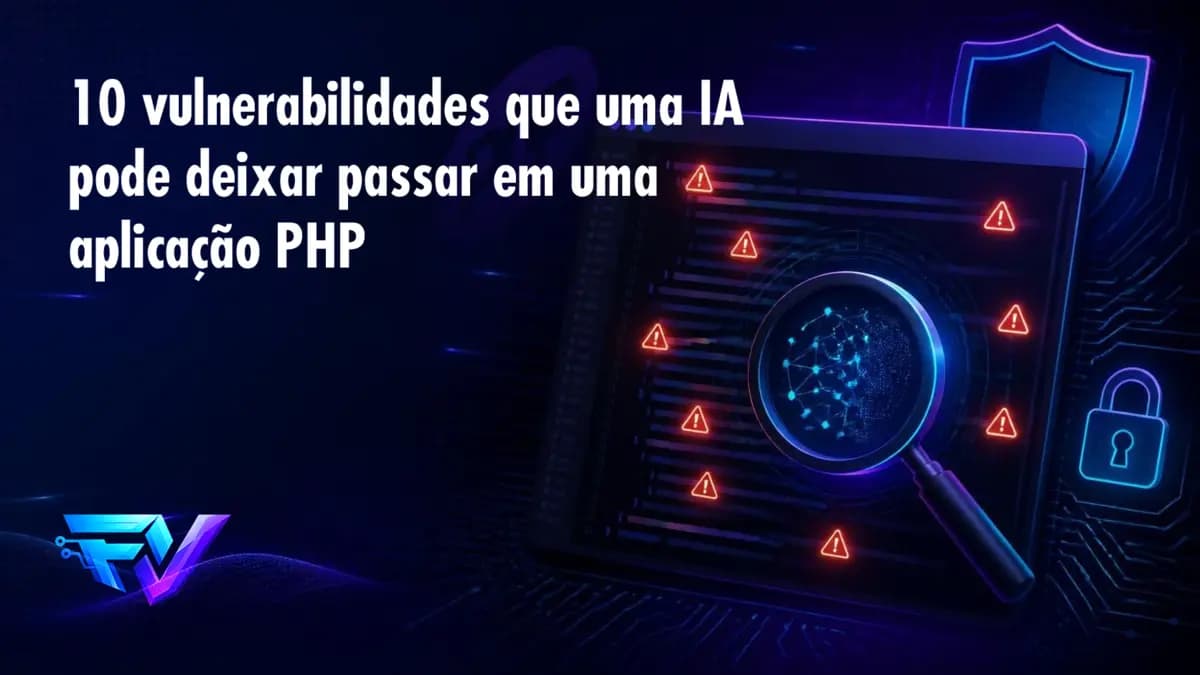10 vulnerabilidades que uma IA pode deixar passar em uma aplicação PHP