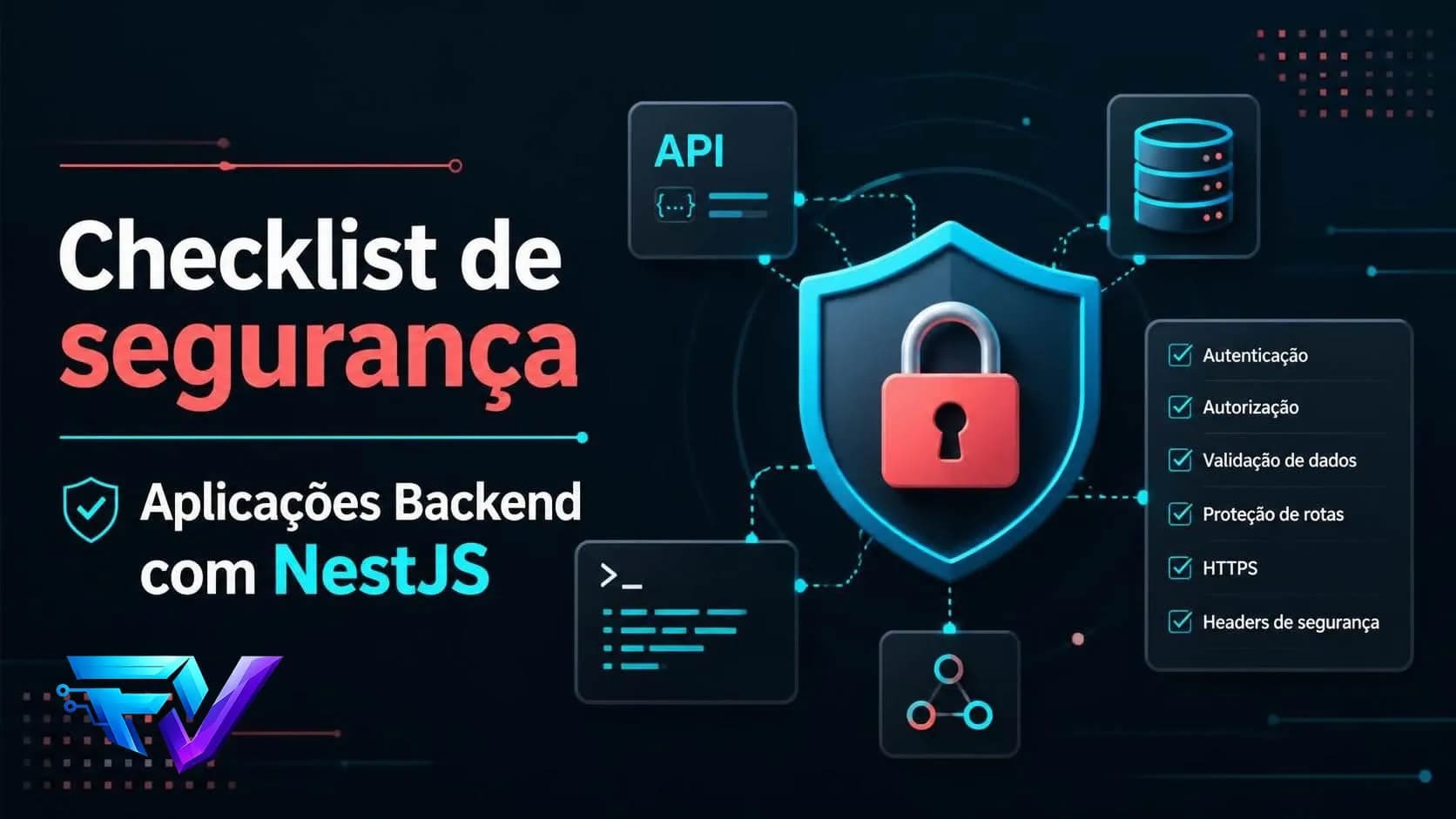 Checklist de segurança para aplicações Backend com NestJS