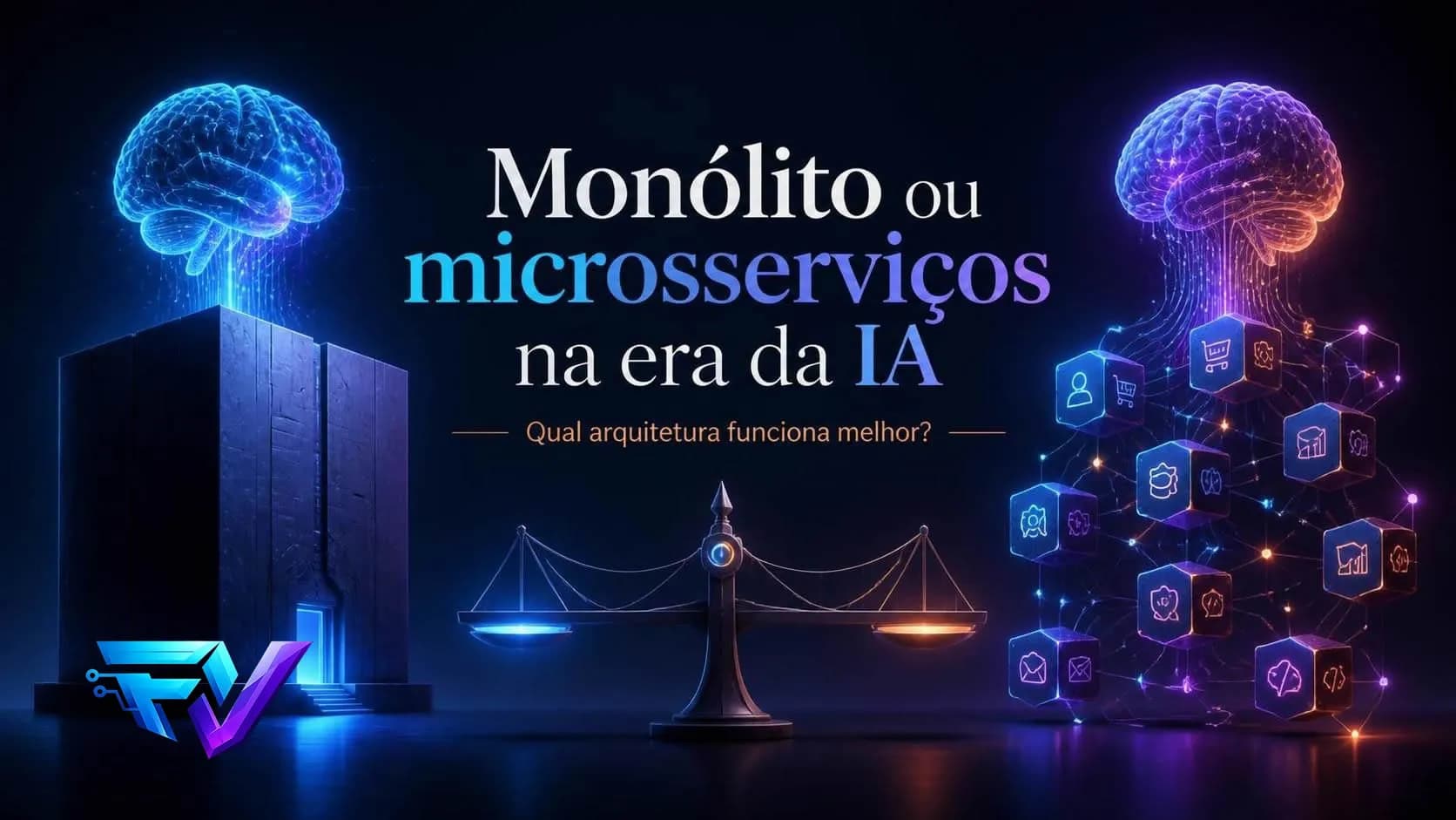Monólito ou microsserviços na era da IA: qual arquitetura funciona melhor?