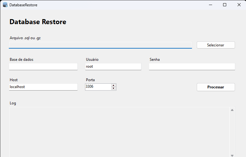 DatabaseRestore