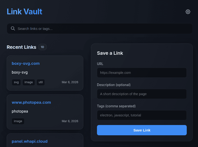 Link Vault